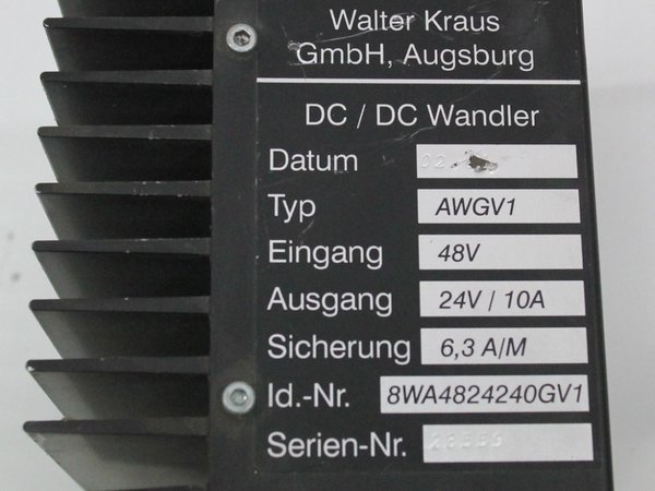 Walter Kraus AWGV1 DC-DC Converter