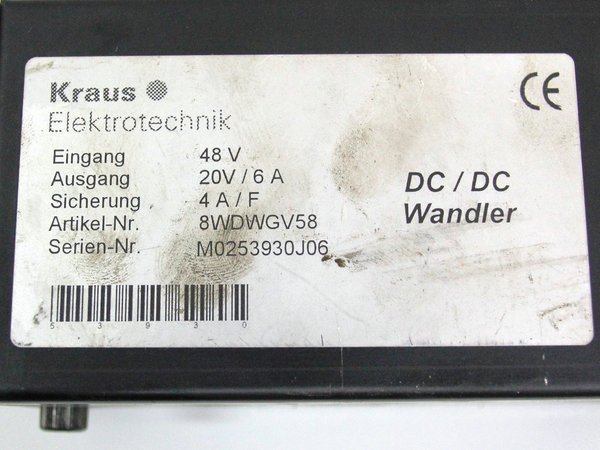 Walter Kraus DC-DC Converter 48-20V - 6A